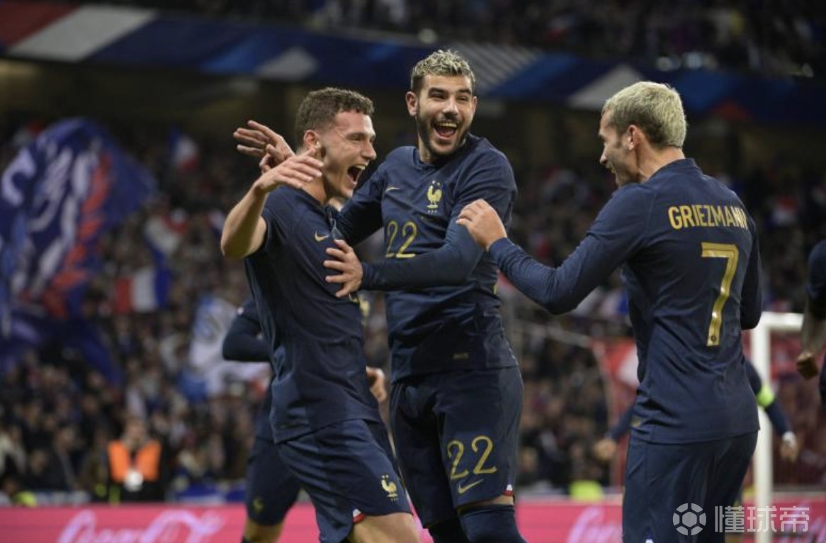 法国国家队在比赛中表现出色