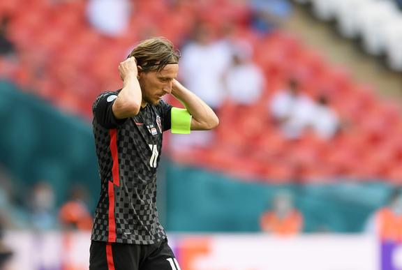 克罗地亚队逆袭进军欧洲杯半决赛