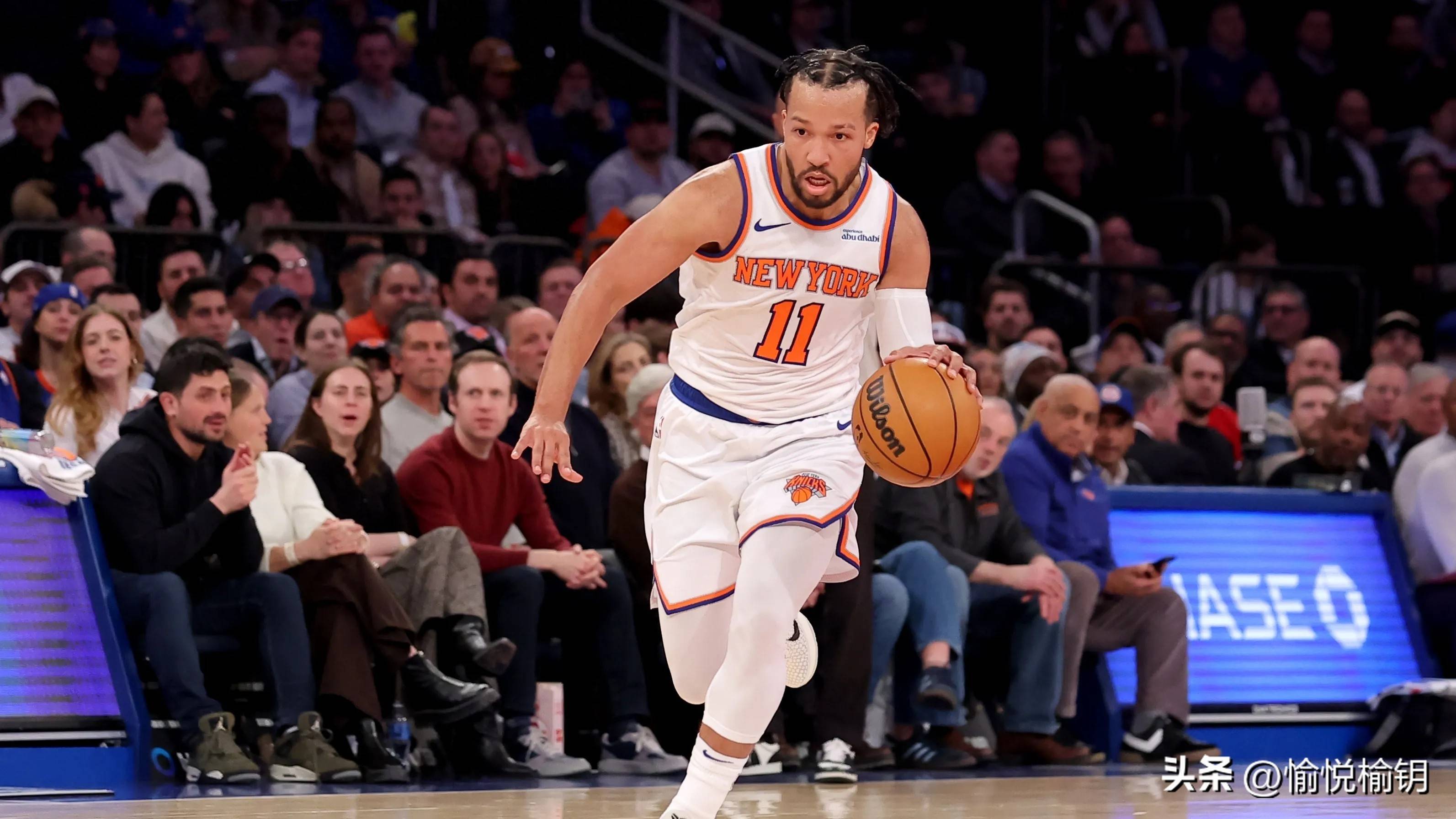 纽约尼克斯队主场爆冷击败骑士队