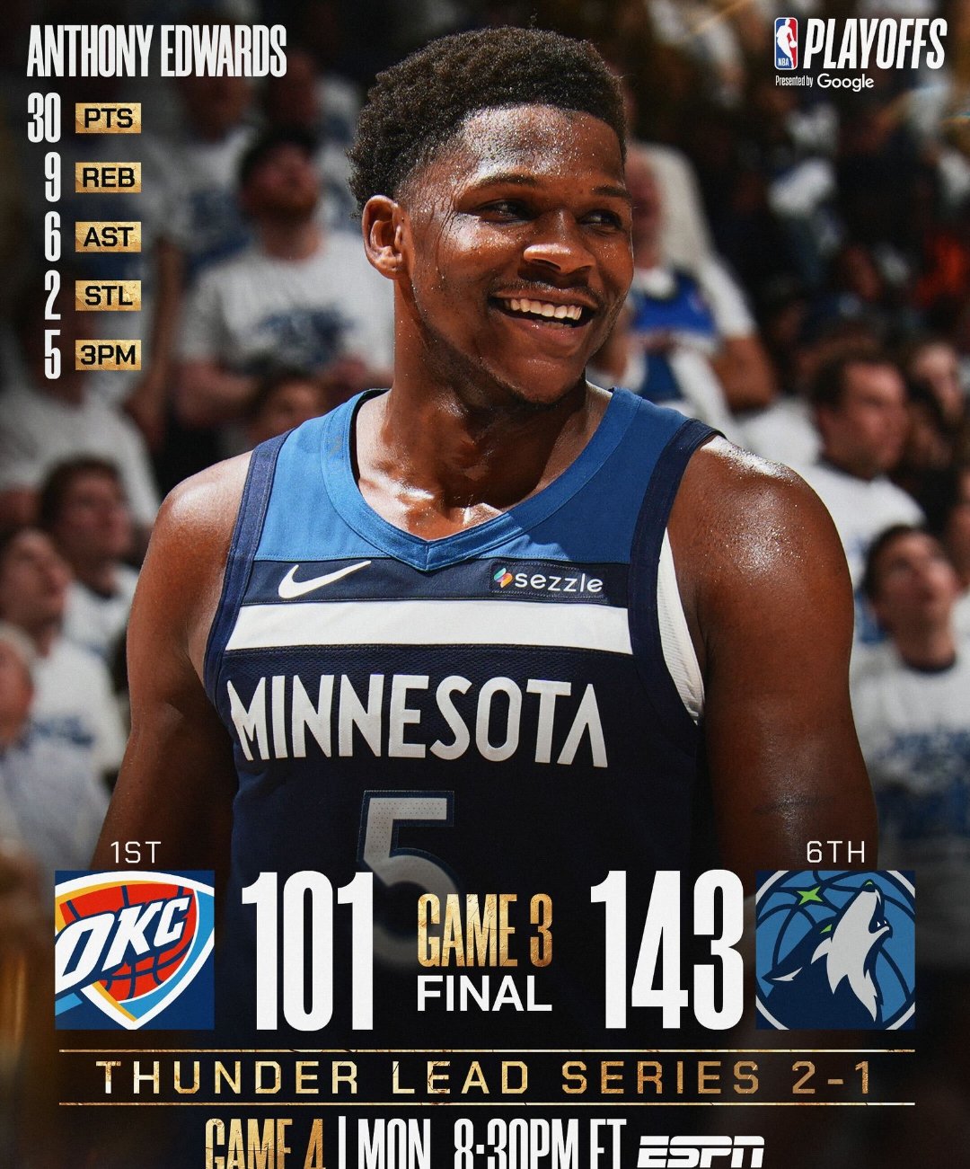 开拓者队将迎战雷霆队