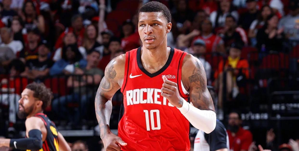 爱游戏注册-火箭逆转老鹰，取得惊险胜利