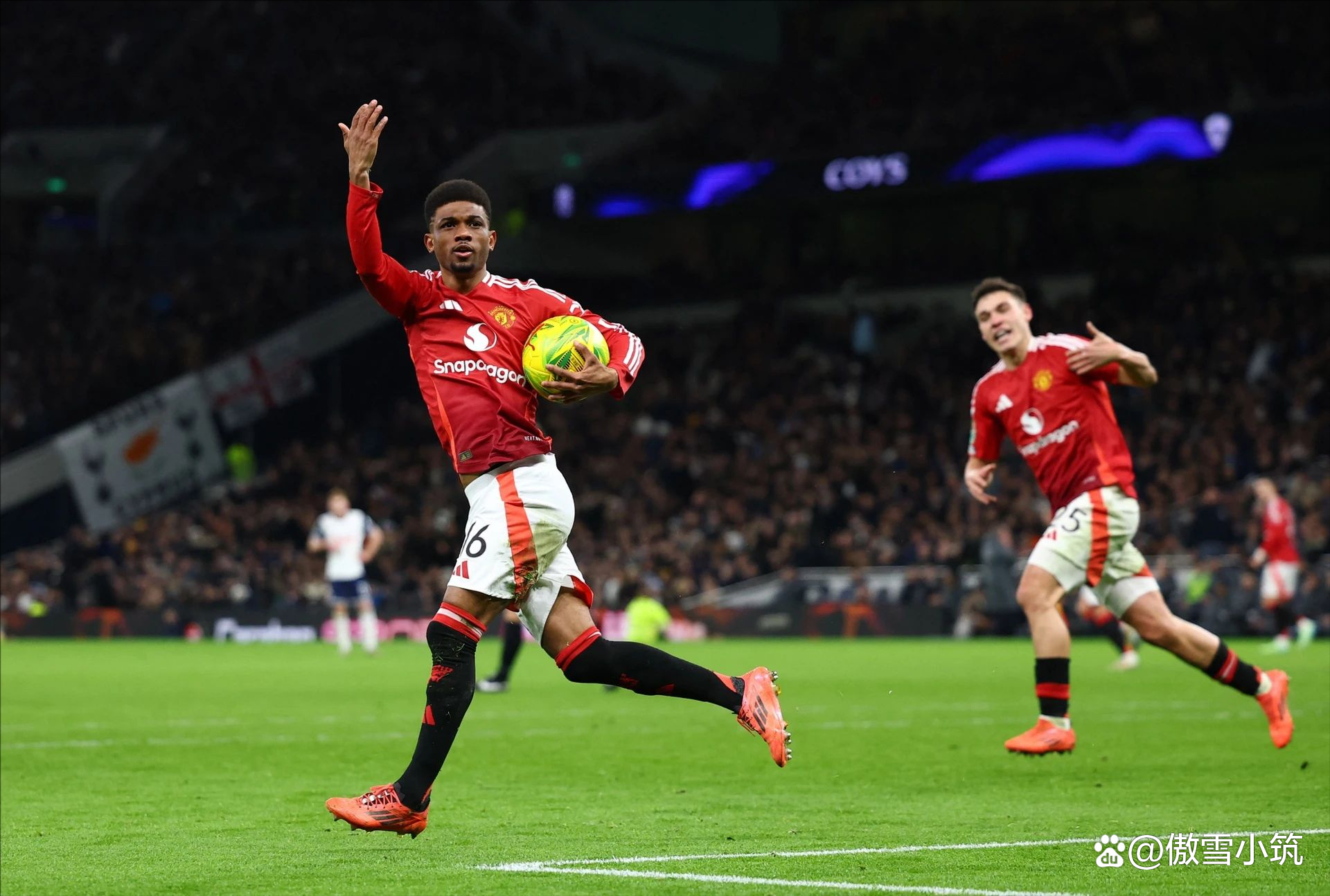 热刺锋线效率极高，打进宝贵进球